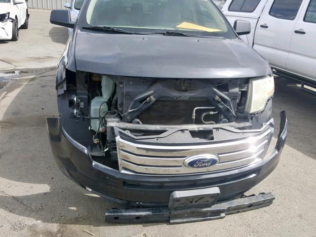 2FMDK36C87BB34340 - 2007 FORD EDGE SE BLACK photo 9