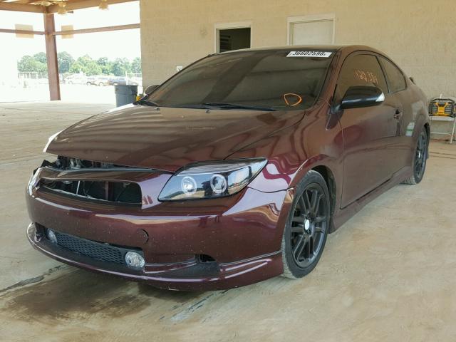 JTKDE167850043708 - 2005 TOYOTA SCION TC 紫色 照片 2