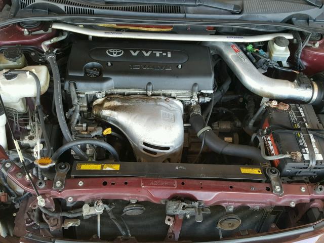 JTKDE167850043708 - 2005 TOYOTA SCION TC 紫色 照片 7