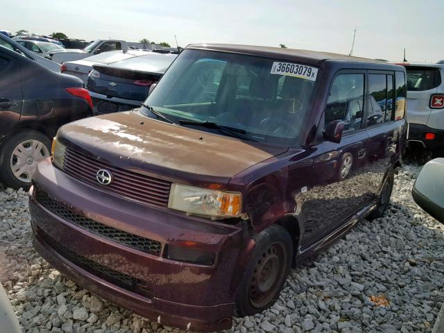 JTLKT334050197571 - 2005 TOYOTA SCION XB 栗色 照片 2