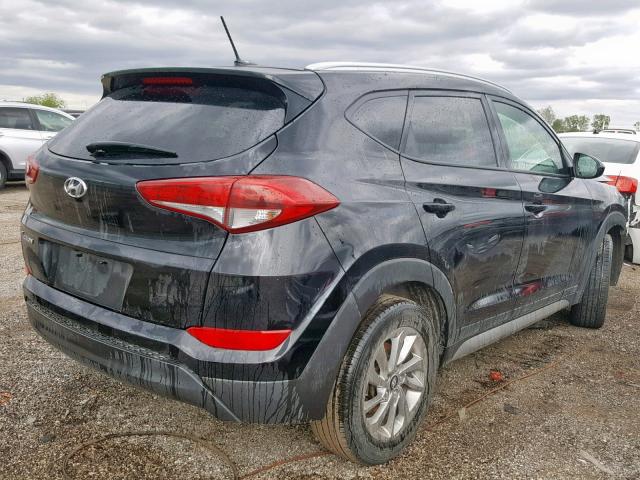 KM8J33A49HU266731 - 2017 HYUNDAI TUCSON LIM BLACK photo 4