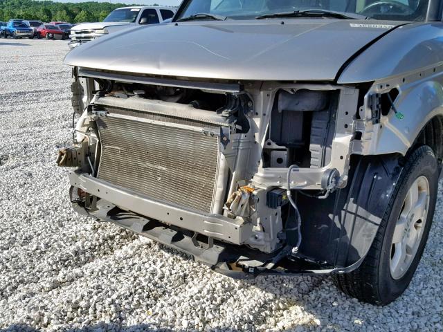 5J6YH28503L035643 - 2003 HONDA ELEMENT EX GRAY photo 10