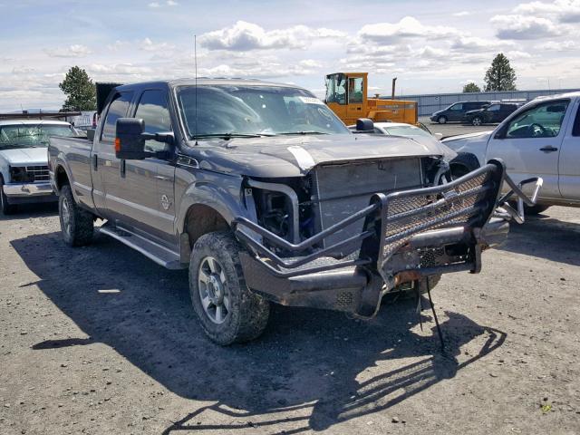 1FT8W3BT9BEA79488 - 2011 FORD F-350 GRAY photo 1