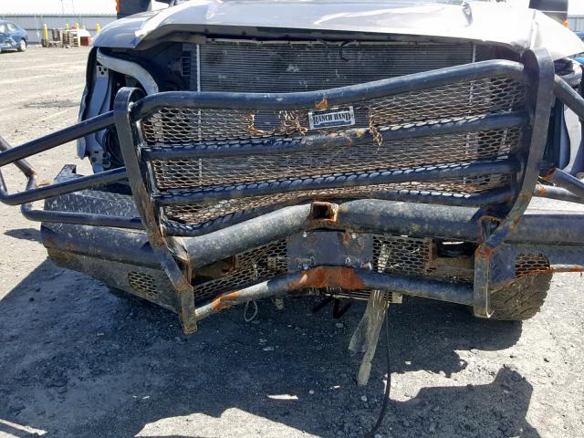 1FT8W3BT9BEA79488 - 2011 FORD F-350 GRAY photo 9