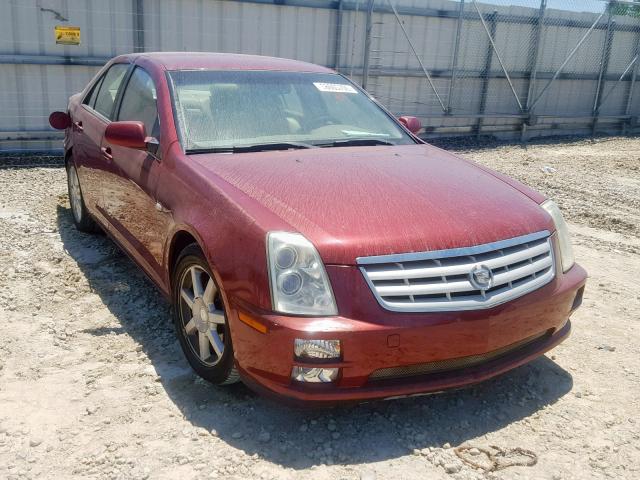 1G6DW677750131362 - 2005 CADILLAC STS RED photo 1
