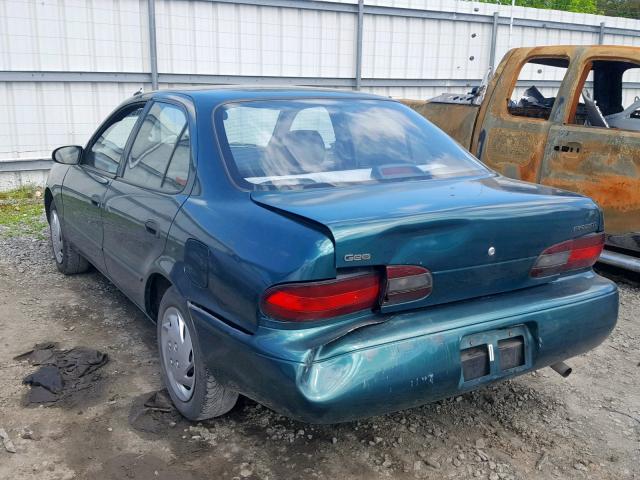 1Y1SK5265TZ049255 - 1996 GEO PRIZM GREEN photo 3