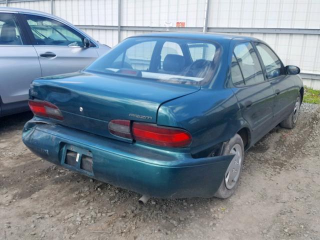 1Y1SK5265TZ049255 - 1996 GEO PRIZM GREEN photo 4