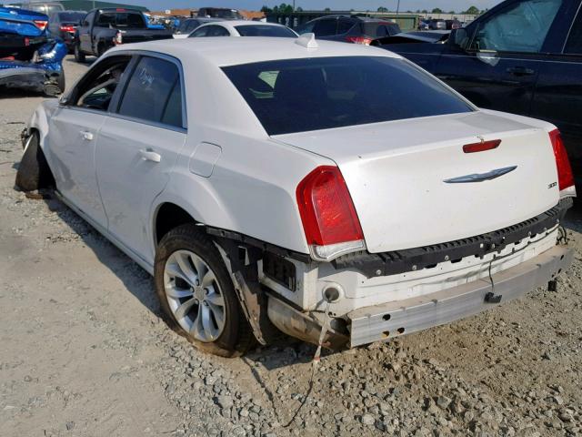 2C3CCAAGXFH796478 - 2015 CHRYSLER 300 LIMITE WHITE photo 3