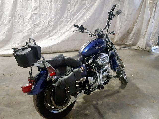 1HD1CGP156K416141 - 2006 HARLEY-DAVIDSON XL1200 C BLUE photo 4