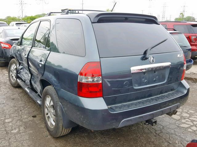 2HNYD18653H552108 - 2003 ACURA MDX TOURIN SILVER photo 3