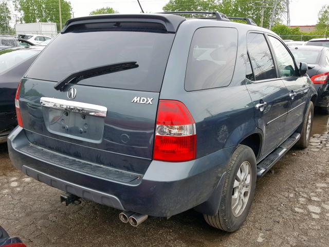 2HNYD18653H552108 - 2003 ACURA MDX TOURIN SILVER photo 4