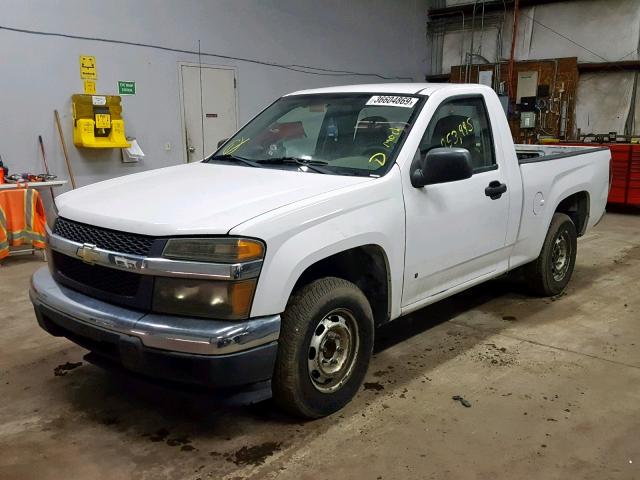 1GCCS149188216717 - 2008 CHEVROLET COLORADO WHITE photo 2