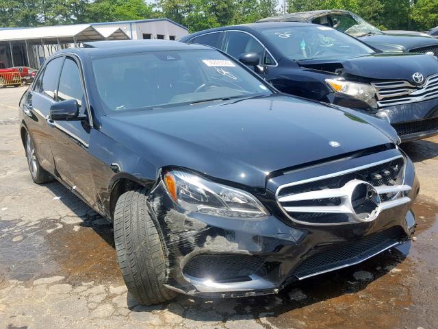 WDDHF5KB4FB136051 - 2015 MERCEDES-BENZ E 350 BLACK photo 1