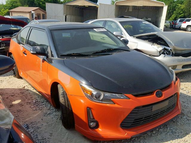 JTKJF5C70FJ005350 - 2015 TOYOTA SCION TC TWO TONE photo 1