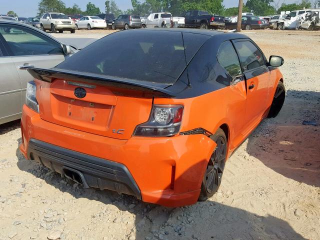 JTKJF5C70FJ005350 - 2015 TOYOTA SCION TC TWO TONE photo 4