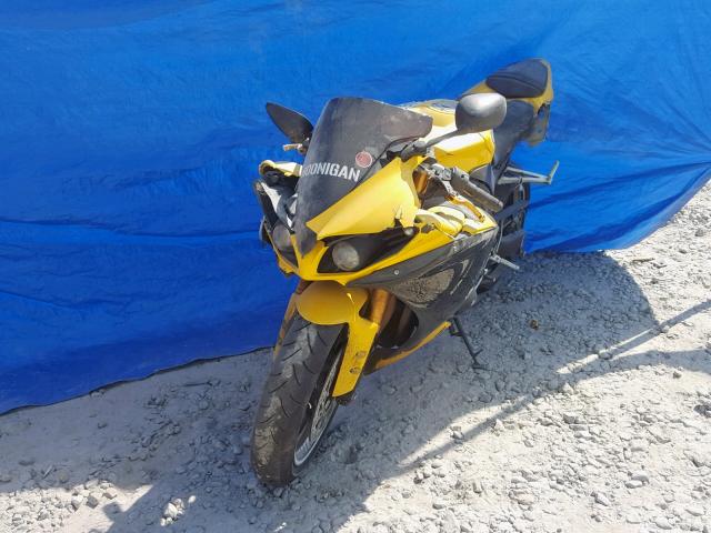 JYARN23E99A006295 - 2009 YAMAHA YZFR1 YELLOW photo 2