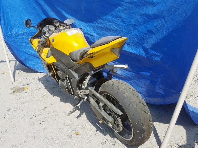 JYARN23E99A006295 - 2009 YAMAHA YZFR1 YELLOW photo 3