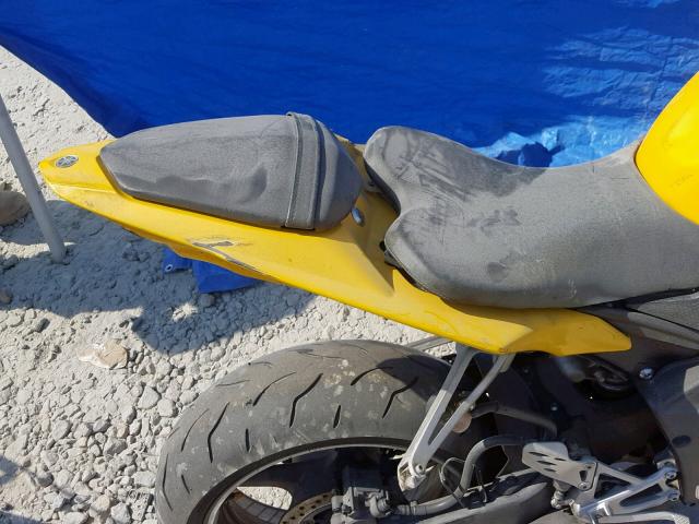 JYARN23E99A006295 - 2009 YAMAHA YZFR1 YELLOW photo 6