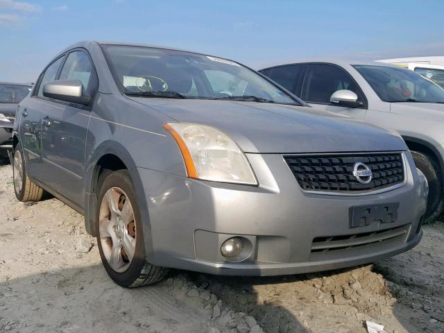 3N1AB61E38L642922 - 2008 NISSAN SENTRA 2.0 GRAY photo 1