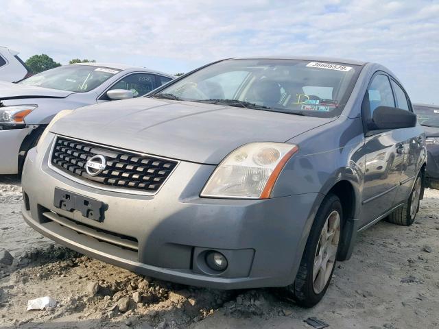 3N1AB61E38L642922 - 2008 NISSAN SENTRA 2.0 GRAY photo 2