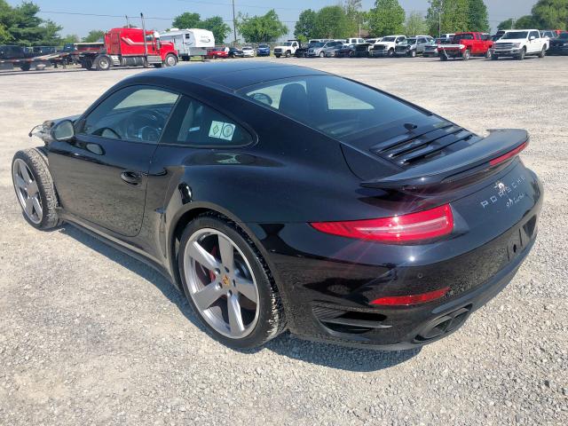 WP0AD2A91FS160225 - 2015 PORSCHE 911 TURBO BLACK photo 3