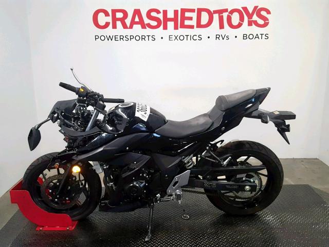 LC6DN11A9J1101951 - 2018 SUZUKI GSX250R BLACK photo 3