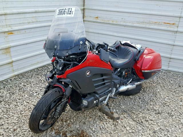 JH2SC6811DK001448 - 2013 HONDA GL1800 B RED photo 2