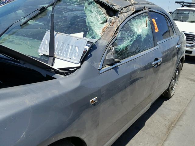 1G1ZG57N88F163692 - 2008 CHEVROLET MALIBU LS გრაფიტი ფოტო 10