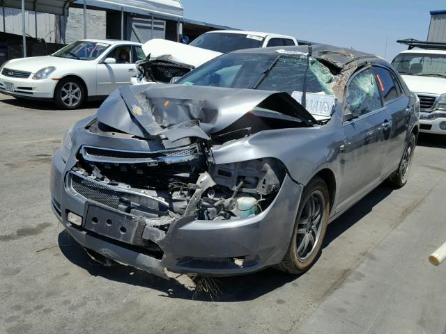1G1ZG57N88F163692 - 2008 CHEVROLET MALIBU LS გრაფიტი ფოტო 2