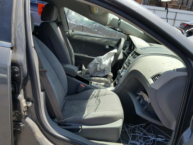 1G1ZG57N88F163692 - 2008 CHEVROLET MALIBU LS გრაფიტი ფოტო 5