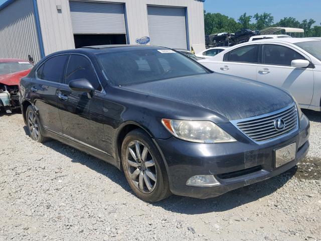 JTHGL46F075011777 - 2007 LEXUS LS 460L GRAY photo 1