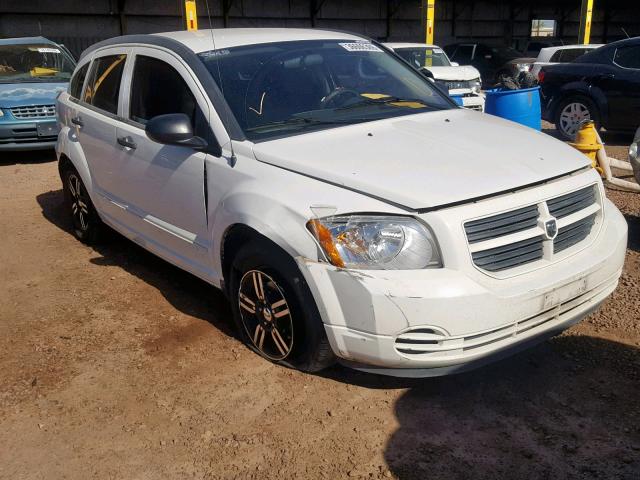 1B3HB28B38D696115 - 2008 DODGE CALIBER WHITE photo 1