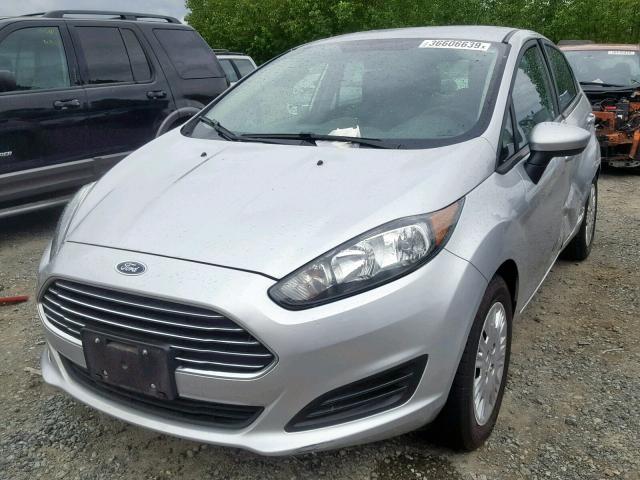 3FADP4TJ0FM133748 - 2015 FORD FIESTA S GRAY photo 2