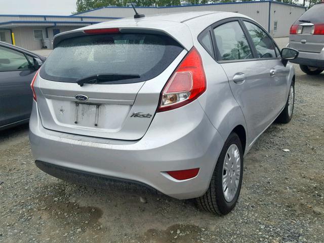 3FADP4TJ0FM133748 - 2015 FORD FIESTA S GRAY photo 4