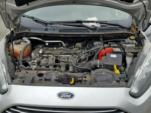 3FADP4TJ0FM133748 - 2015 FORD FIESTA S GRAY photo 7