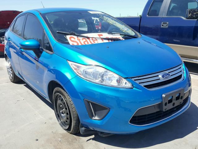 3FADP4BJ7CM158174 - 2012 FORD FIESTA SE TURQUOISE photo 1