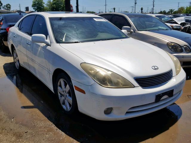 JTHBA30G155104655 - 2005 LEXUS ES 330 WHITE photo 1