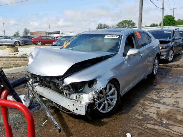 JTHDL46F395000410 - 2009 LEXUS LS 460L SILVER photo 2