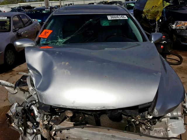 JTHDL46F395000410 - 2009 LEXUS LS 460L SILVER photo 7