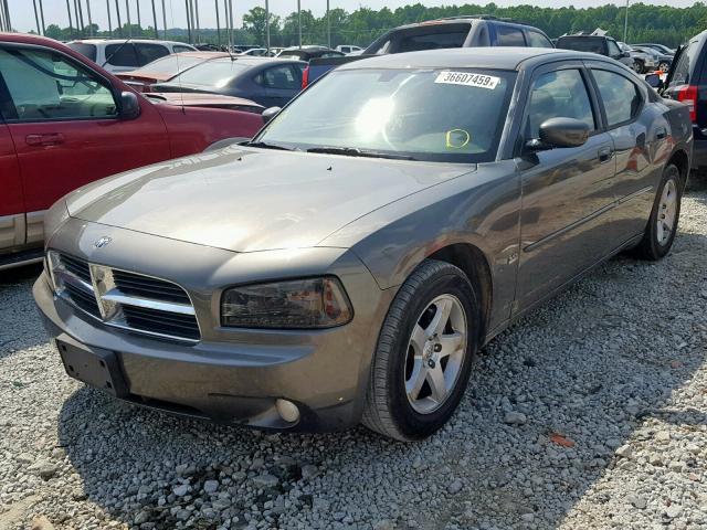 2B3CA3CVXAH107719 - 2010 DODGE CHARGER SX GRAY photo 2