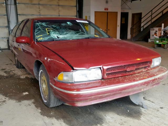 1G1BL8374PW133853 - 1993 CHEVROLET CAPRICE CL MAROON photo 1