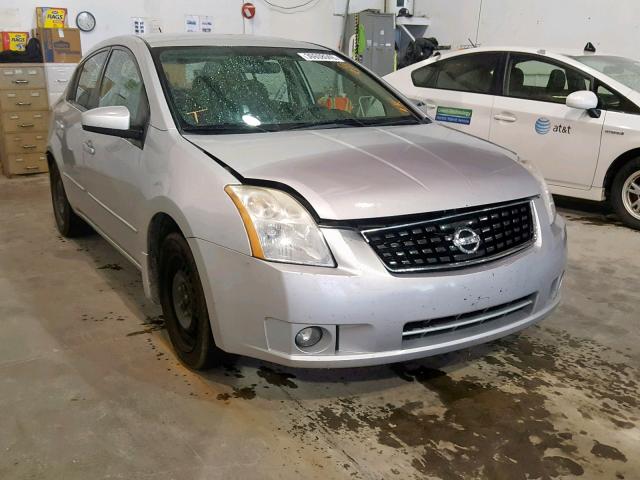 3N1AB61E68L672075 - 2008 NISSAN SENTRA 2.0 SILVER photo 1