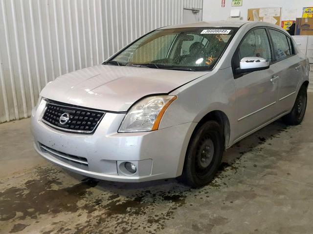 3N1AB61E68L672075 - 2008 NISSAN SENTRA 2.0 SILVER photo 2