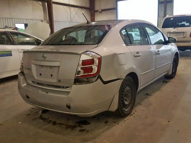 3N1AB61E68L672075 - 2008 NISSAN SENTRA 2.0 SILVER photo 4