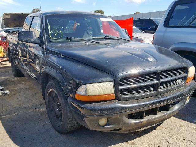 1B7GL32ZX2S651016 - 2002 DODGE DAKOTA SPO BLACK photo 1