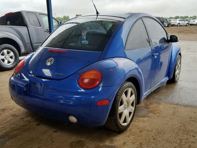3VWDD21C43M437444 - 2003 VOLKSWAGEN NEW BEETLE ლურჯი ფოტო 4