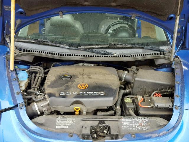 3VWDD21C43M437444 - 2003 VOLKSWAGEN NEW BEETLE ლურჯი ფოტო 7