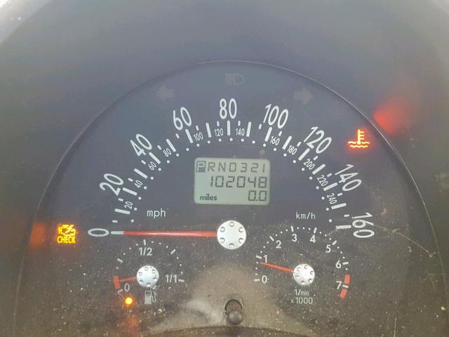 3VWDD21C43M437444 - 2003 VOLKSWAGEN NEW BEETLE ლურჯი ფოტო 8