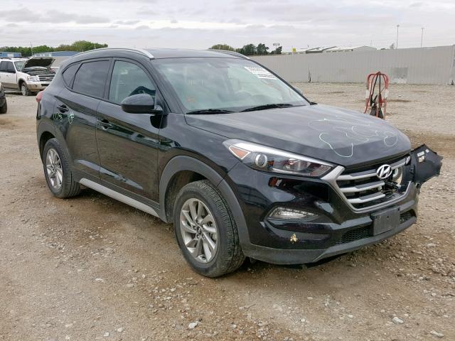 KM8J3CA44JU751137 - 2018 HYUNDAI TUCSON SEL BLACK photo 1