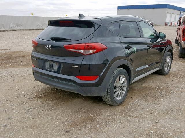 KM8J3CA44JU751137 - 2018 HYUNDAI TUCSON SEL BLACK photo 4